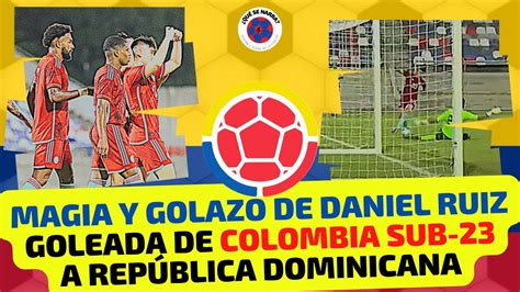 colombia sub 23 vs republica dominicana